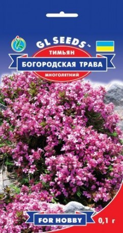 Семена Тимьян Богородская трава, 0.1 г, ТМ GL Seeds